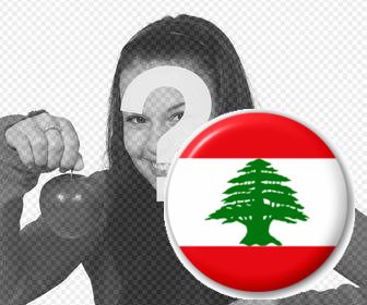 badge avec le drapeau du liban mettre sur votre photo profil facebook ou twitter