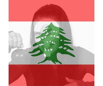 drapeau du liban mettre sur votre photo profil reseautage social