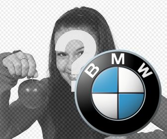bmw logo autocollant pour vos photos