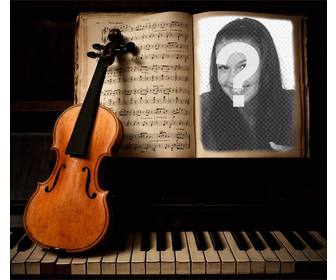 telechargez votre photo ce photomontage dun violon et le photomontage ligne piano dun violon et dun piano pour le telechargement votre photo facile et rapide vous etes un amateur musique cet effet est parfait pour vous