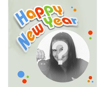 happy new year photomontage votre photo