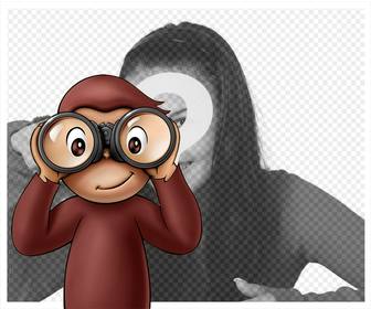 leffet photo pour enfants curious george votre photo