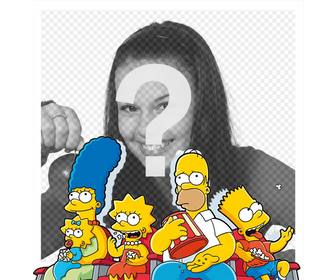 effet photo the simpsons pour telecharger votre photo