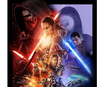 effet photo laffiche star wars vii pour telecharger votre photo