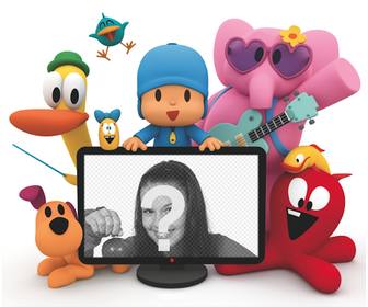 pocoyo effet photo pour telecharger une photo