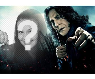 effet photo severus rogue pour telecharger votre photo