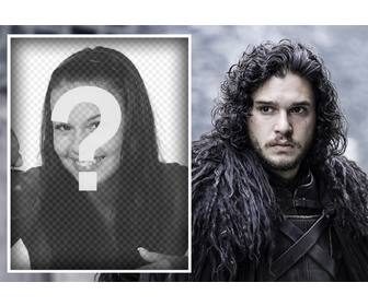 effet photo avec jon snow telecharger une photo