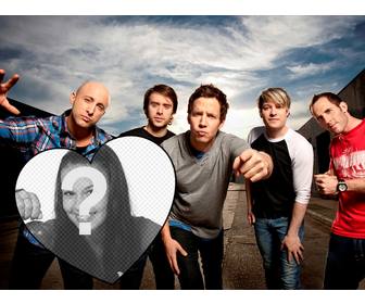 votre photo avec leffet photo gars simple plan pour personnaliser avec votre image et le mettre linterieur dun coeur entoure par les gars bande simple plan telechargez votre photo gratuitement vous etes un fan ce groupe