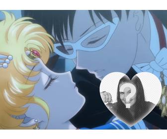 sailor moon photomontages romantique avec votre retouche photo