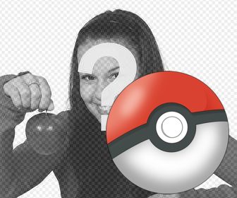 gratuit autocollant dun pokeball vous pouvez coller sur vos photos