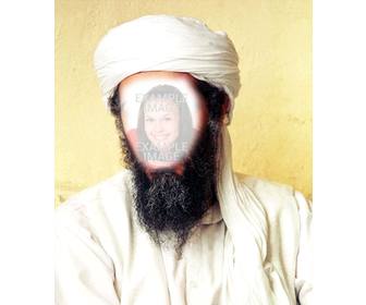 photomontage doussama ben laden pour mettre votre visage sur son visage