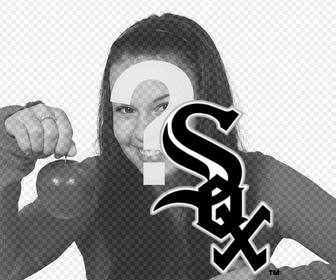 effet photo pour coller le logo lequipe white sox sur vos photos