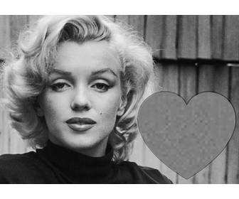 effet photo avec belle marilyn monroe pour ajouter votre photo pour