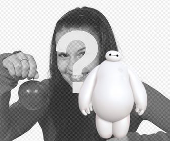 ajouter baymax dans vos photos avec cet effet photo gratuit