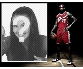 fond decran pour modifier votre photo cote lebron james