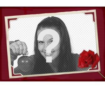 roses rouges cadre photo modifier une photo cette page dans memoire saint-valentin