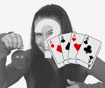 autocollant cartes jeu poker ace mettre photomontage vos photos pour mettre vos photos quatre cartes ace of poker comme un autocollant pour decorer vous aimez ce jeu casino et partager sur vos reseaux sociaux cet effet libre