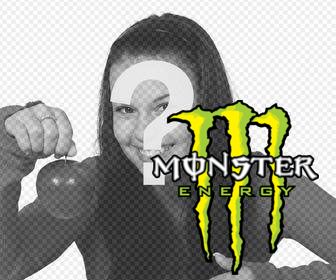 logo marque monster energy vous pouvez coller dans vos images