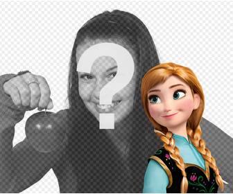 princesse anna frozen dans vos photos avec cet effet gratuit