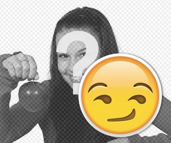 autocollant du emoji rogue whatsapp pour votre effet photos