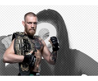 Photomontage avec Conor McGregor à faire avec votre photo