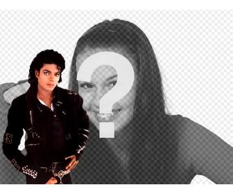 photomontage mettre votre photo cote michael jackson