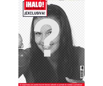 exclusive vous etes le couvercle du halo magazine people scandal vous pouvez creer votre propre photo assemblee envoie blague vos amis par email ou par telechargement sur votre ordinateur