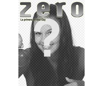 accueil perzonalizada avec votre photo du zero magazine gay choisissez une image pour creer premiere page laquelle vous ajoutez un mot tant titulaire saisie texte
