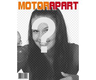 modele couverture du moteur apart personnalisable avec votre photo ajouter egalement vous voulez un titre dans lquotimage ensuite vous pouvez telecharger ou envoyer le montage photo un email