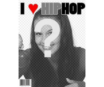 jquotaime hip hop magazine couverture personnalisable avec votre photo