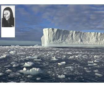 fonds pour mettre votre photo twitter arriere-plan personnalise avec un paysage glace