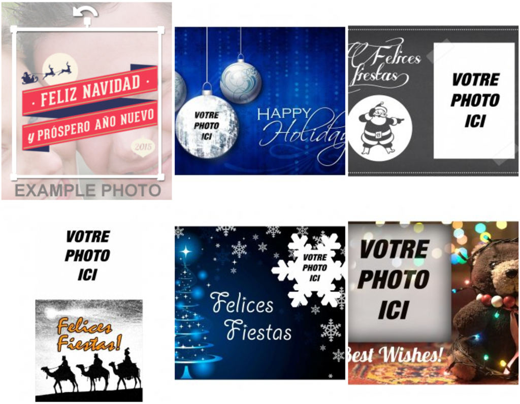 Cartes et cartes postales Joyeuses Fêtes à personnaliser gratuitement