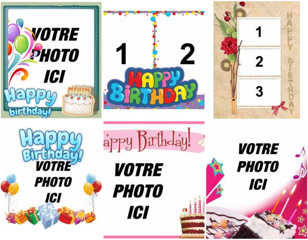 Cartes Postales D Anniversaire A Faire Avec Vos Photos Photoeffets