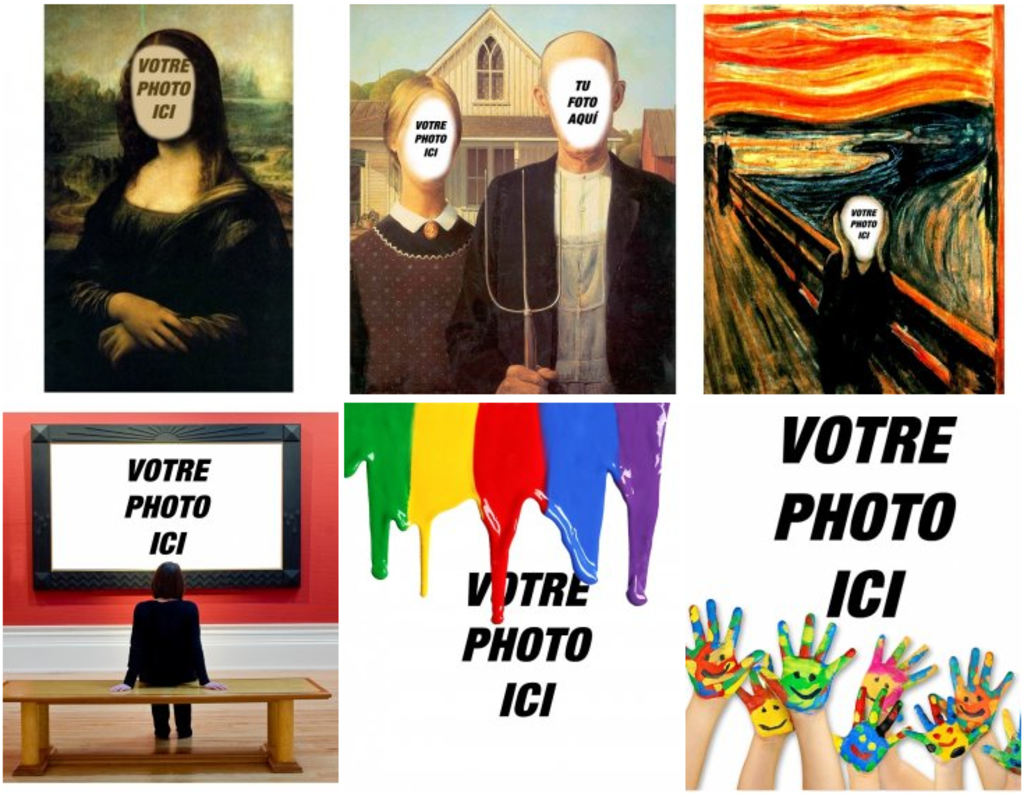 collages d'art avec vos photos
