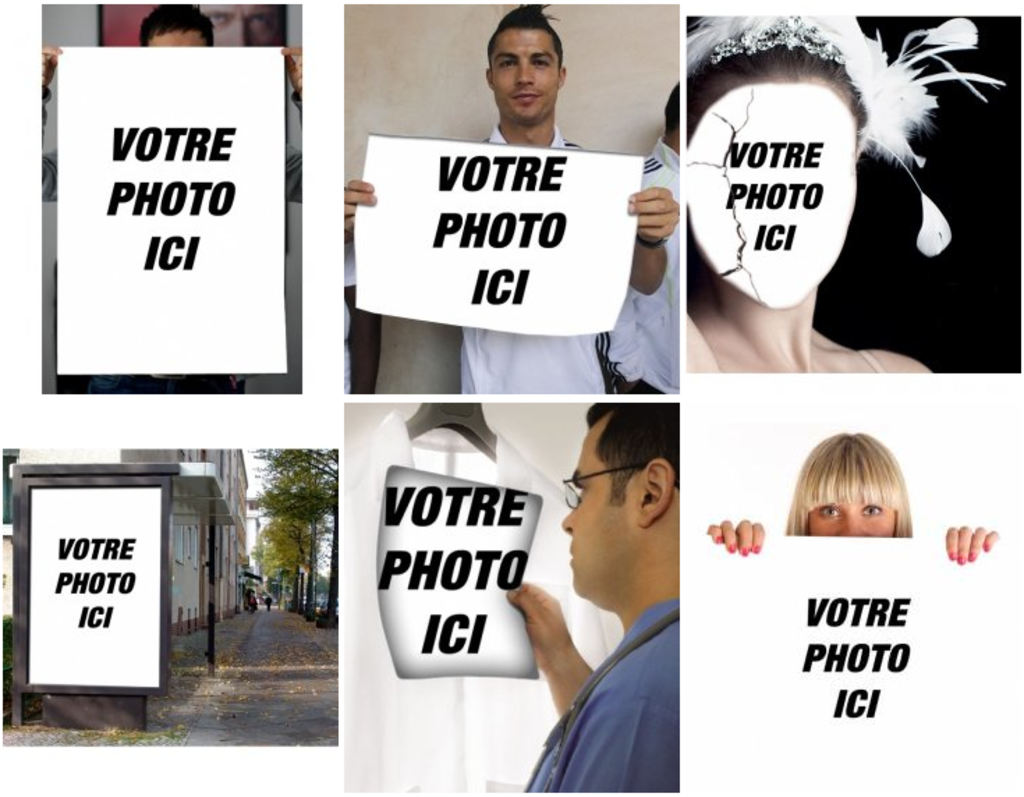 Créer photomontages pour ajouter votre photo sur une affiche