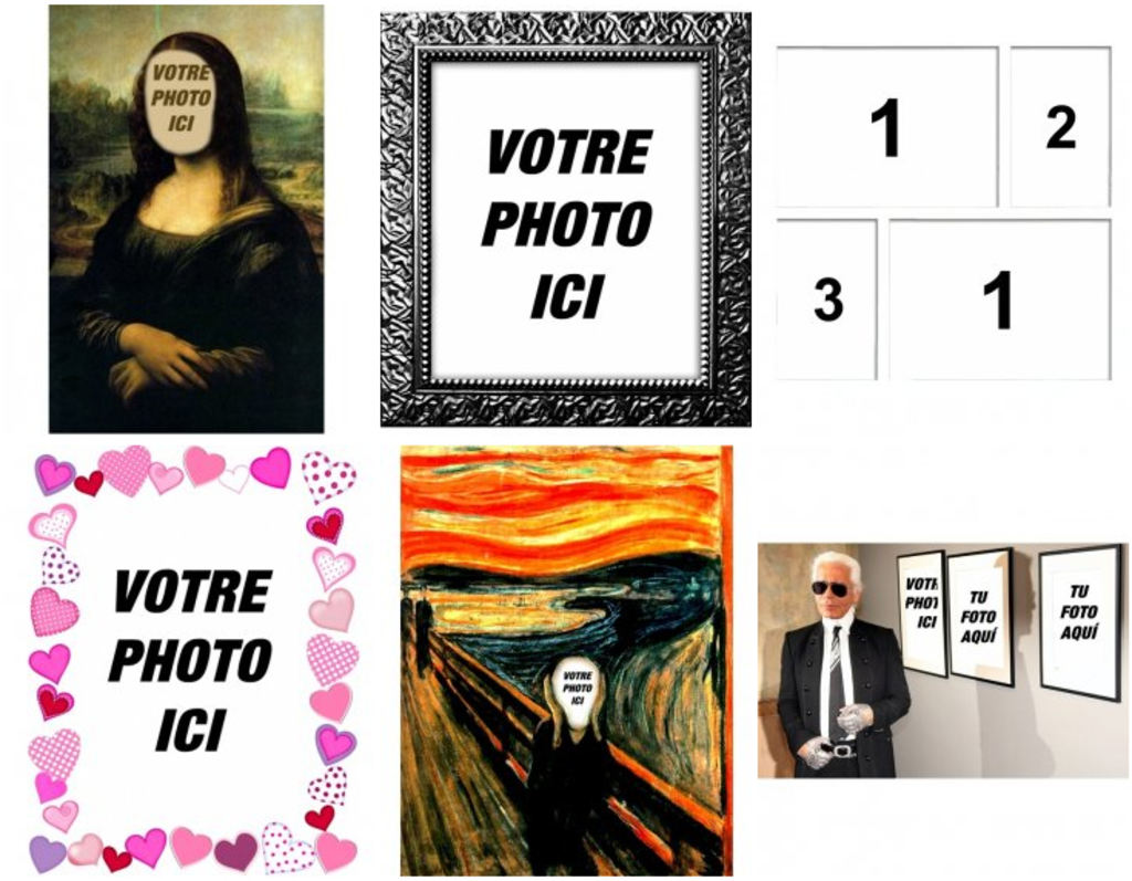 Créez vos propres fotmontajes avec des peintures en ligne