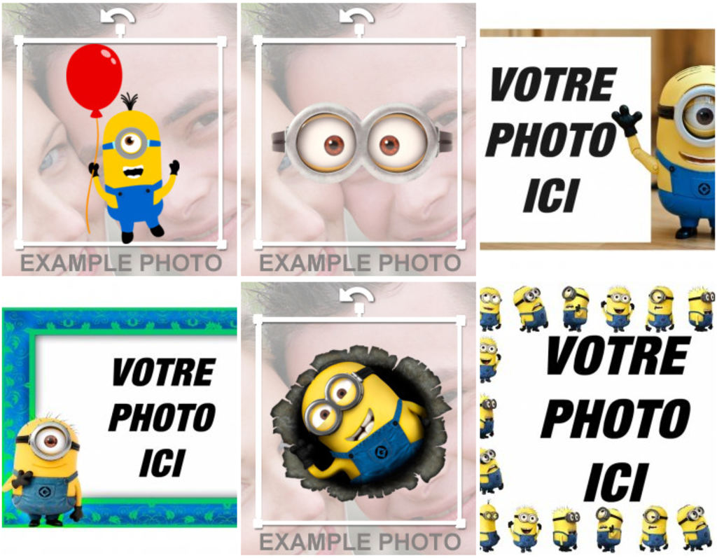 Effet photo du film Despicable Me et les Minions pour vos photos