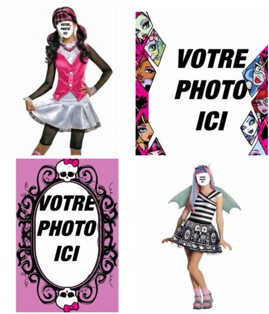 Effets Monster High pour ajouter à vos photos.