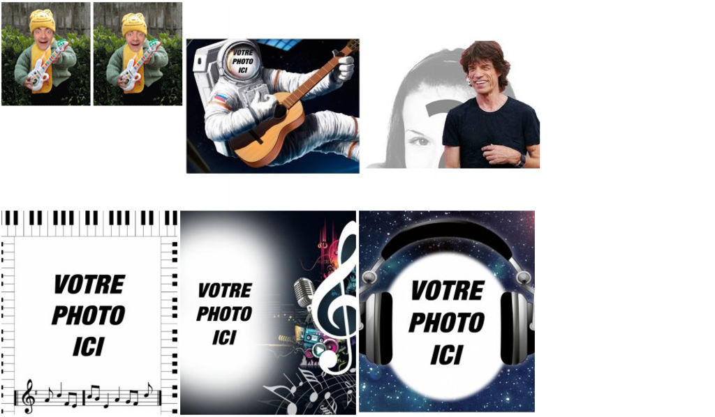 effets Musique photo