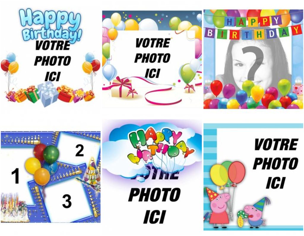 Effets photo avec des ballons pour vos photos