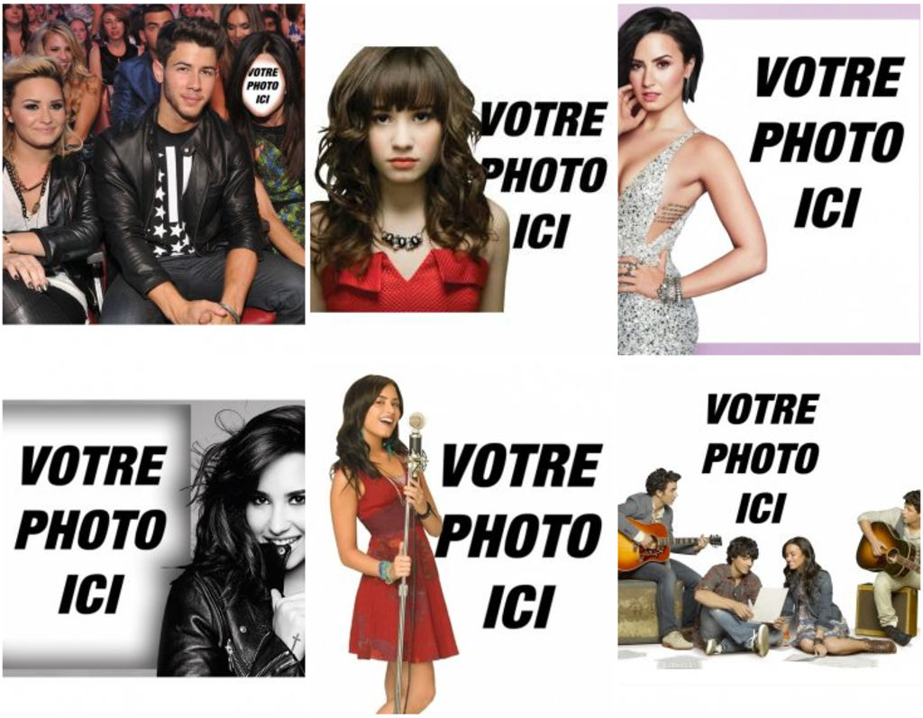 Photomontages avec Demi Lovato