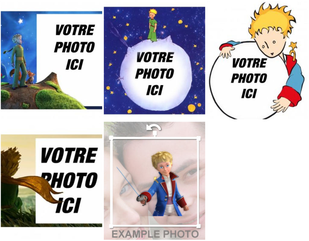 Effets de photo du Petit Prince pour vos photos