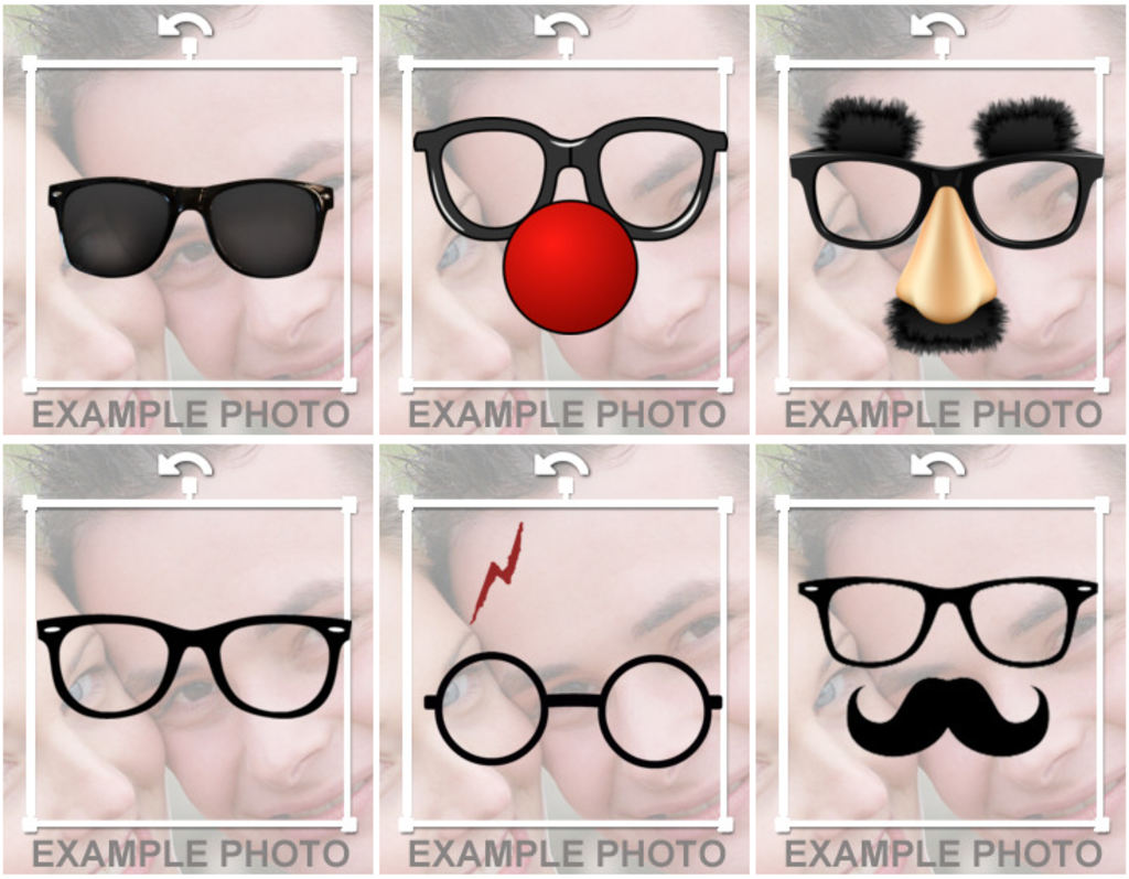 Mettez des lunettes avec ces effets pour vos photos