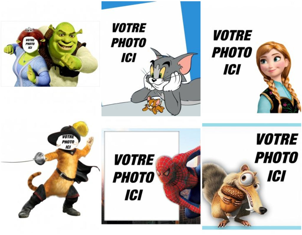 Photo effets en ligne des films pour enfants