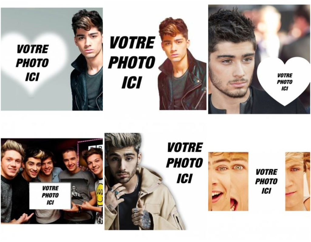 Photomontages avec One Direction
