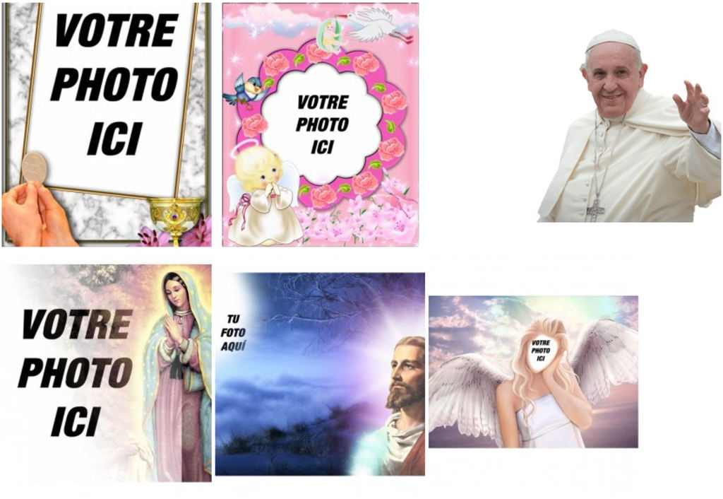 Photomontages religieux ligne