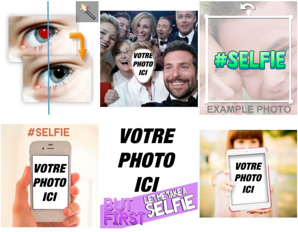 Selfie effets photo