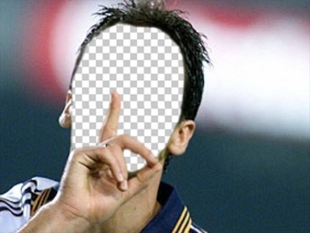 Avec ce montage, vous pouvez ajouter un visage à Raul, joueur du Real Madrid Ajuster ..