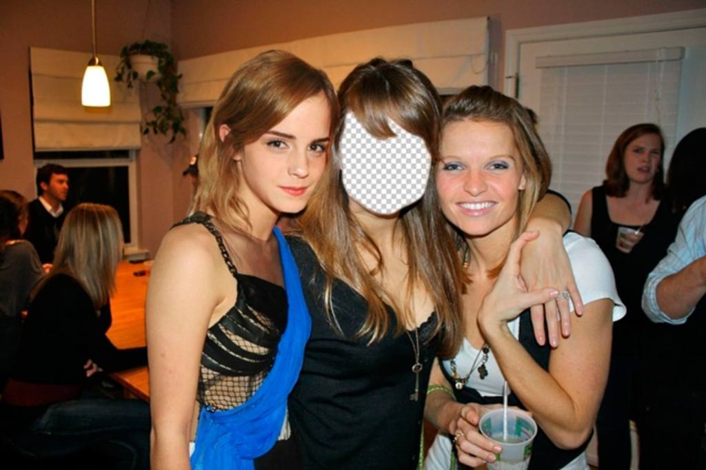 Créez un photomontage avec Emma Watson. ..