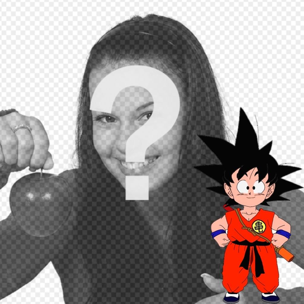 Photomontage de mettre petit Sangoku dans votre..